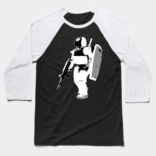 Robot Soldier Baseball T-Shirt